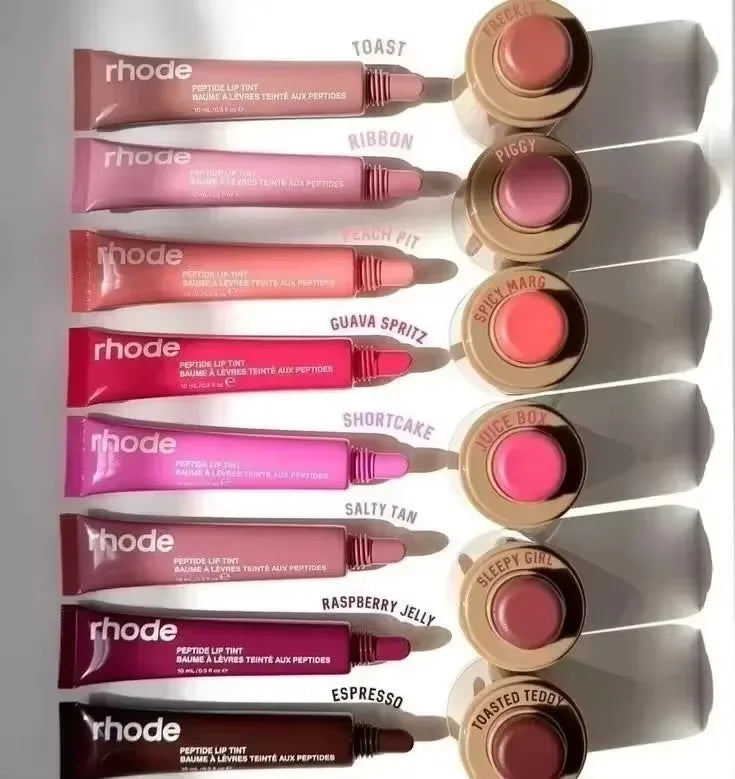 Blush Rouge de Bolso Gloss Labial Bastão Hidratante