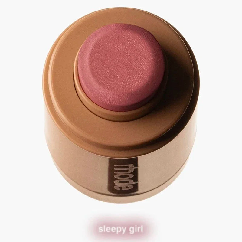 Blush Rouge de Bolso Gloss Labial Bastão Hidratante