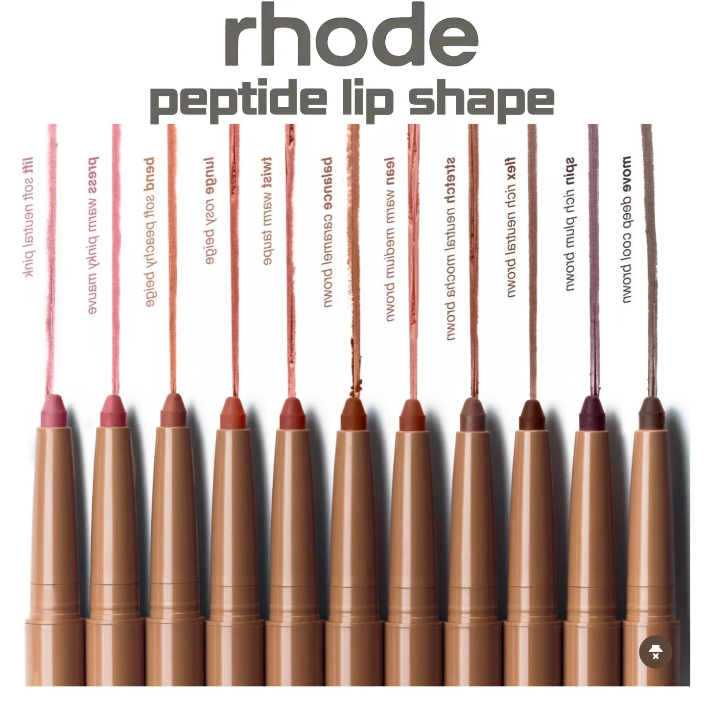 Marca Skin Peptide Lip Shape  Caneta Maquiagem