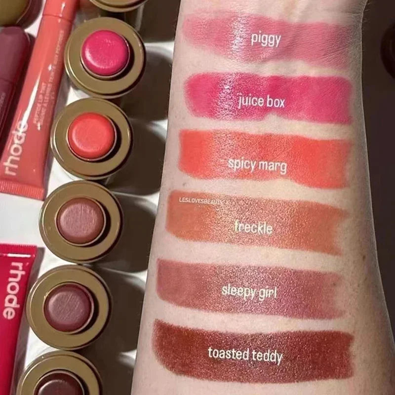 Blush Rouge de Bolso Gloss Labial Bastão Hidratante
