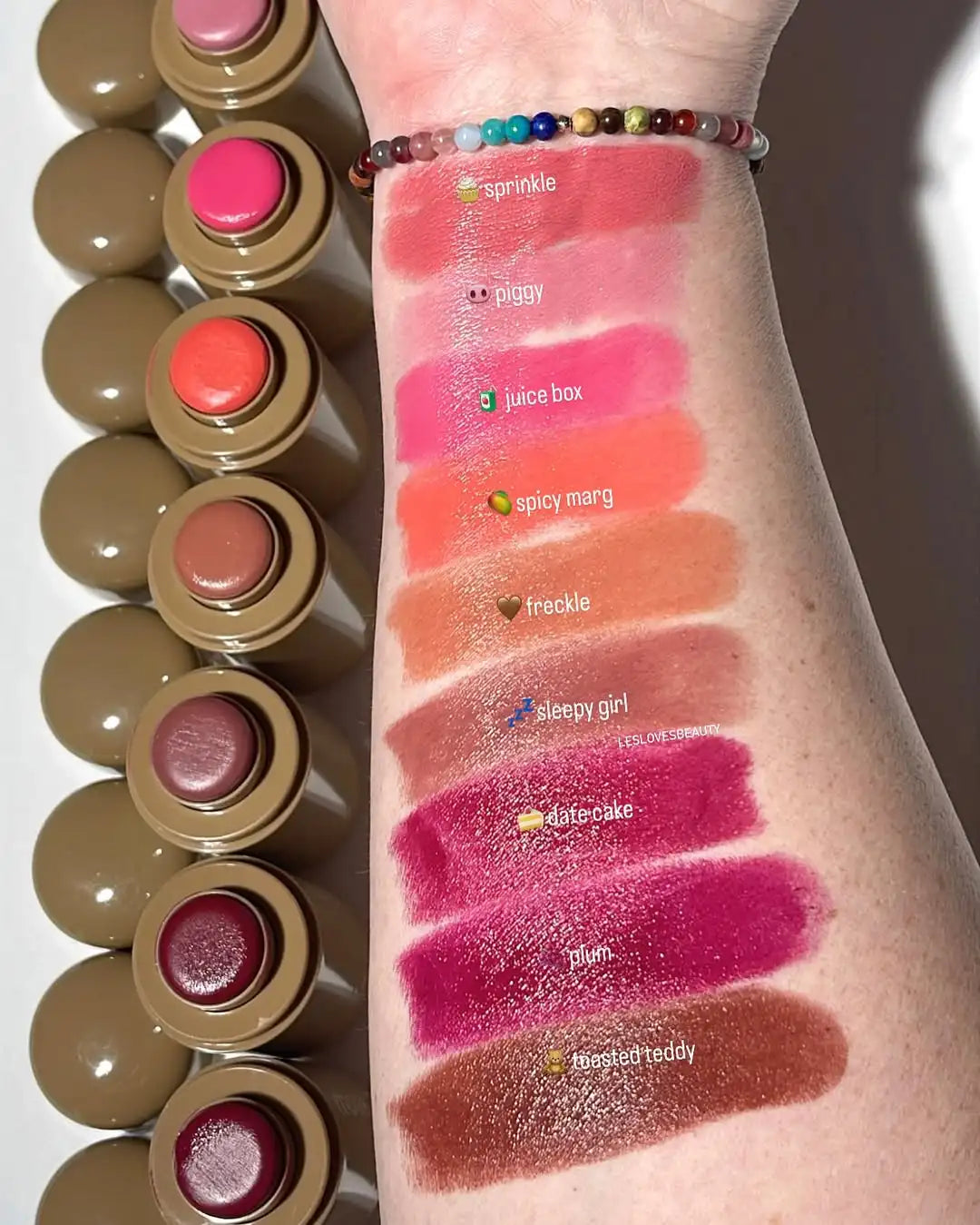 Blush Rouge de Bolso Gloss Labial Bastão Hidratante